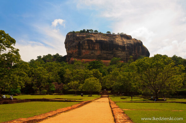 Sigiriya Magiczna Lwia Ska A Na Sri Lance Atrakcja Sri Lanki