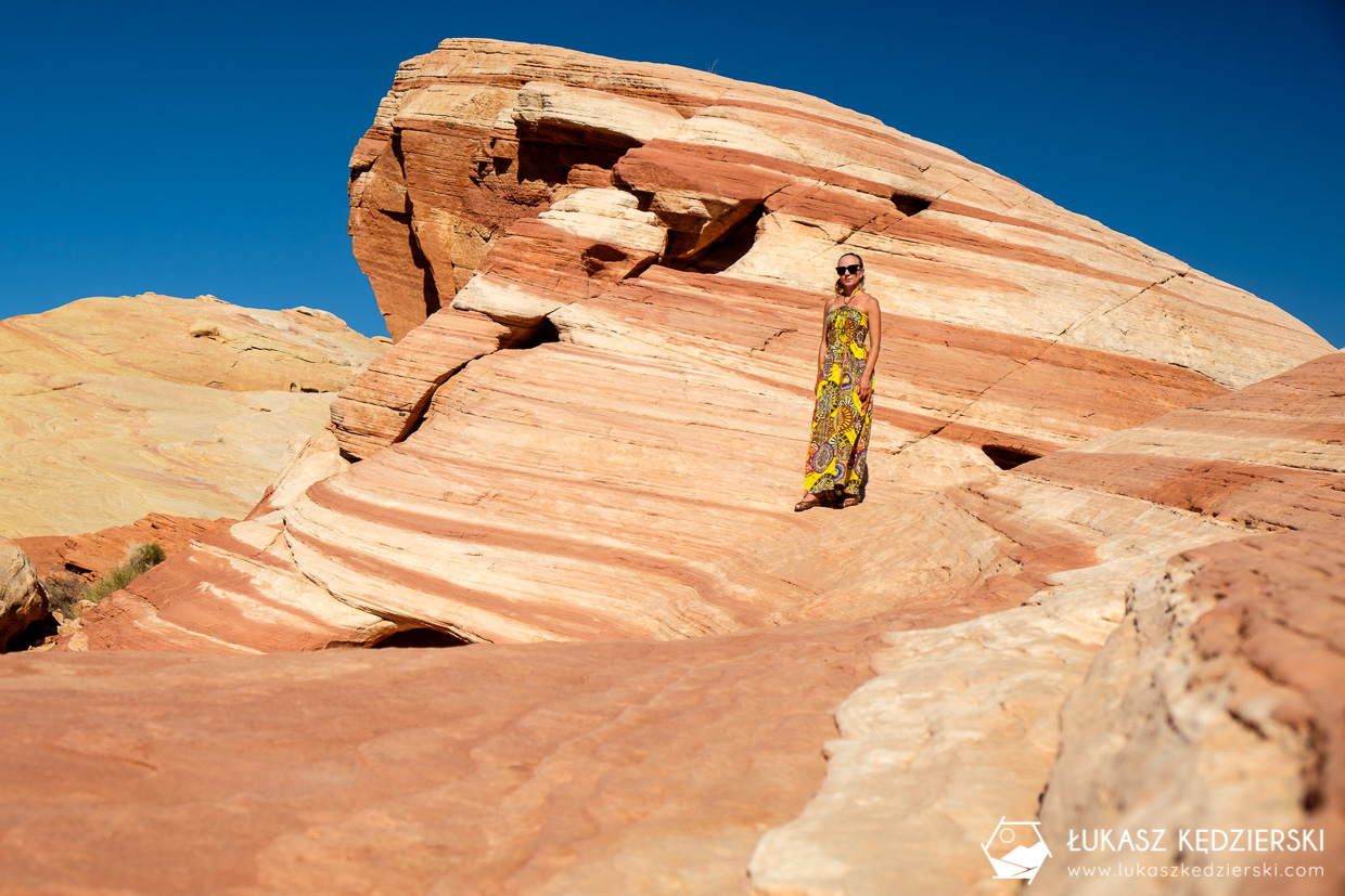 valley of fire the wave of fire Zachodnie wybrzeże USA.