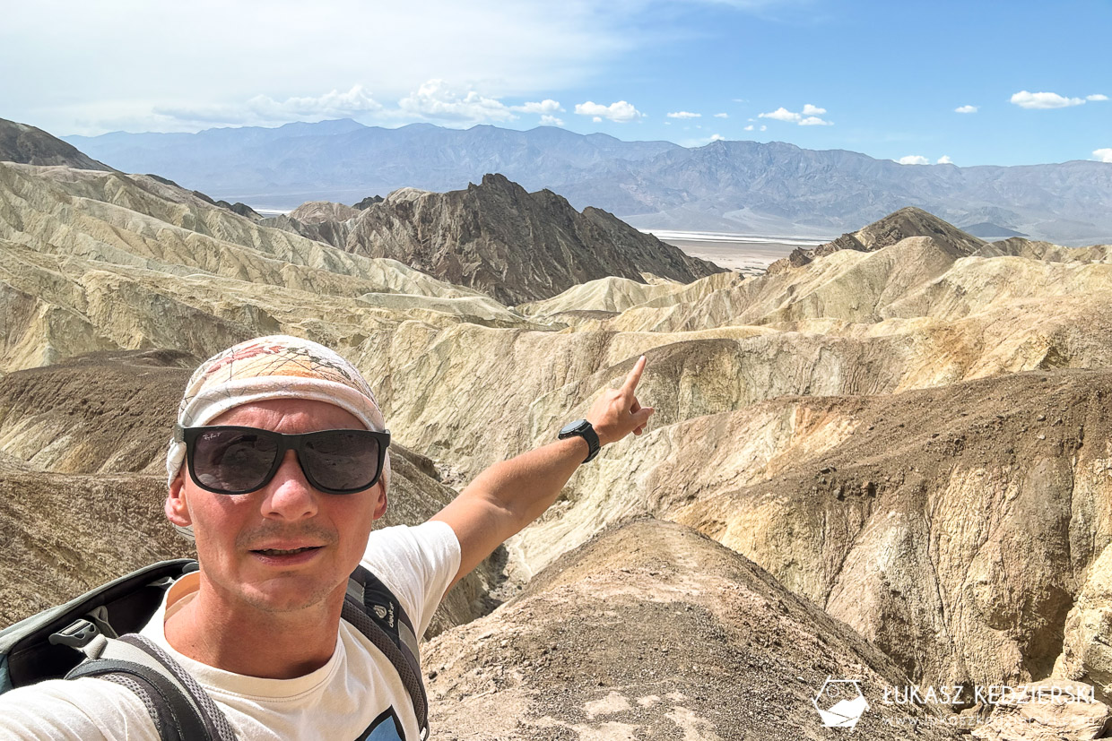 death valley golden canyon gover gulch loop Red Cathedral