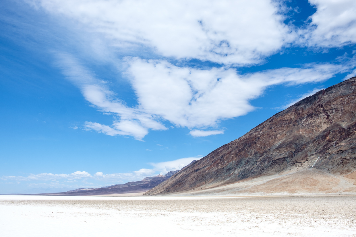 dolina śmierci death valley badwater basin 