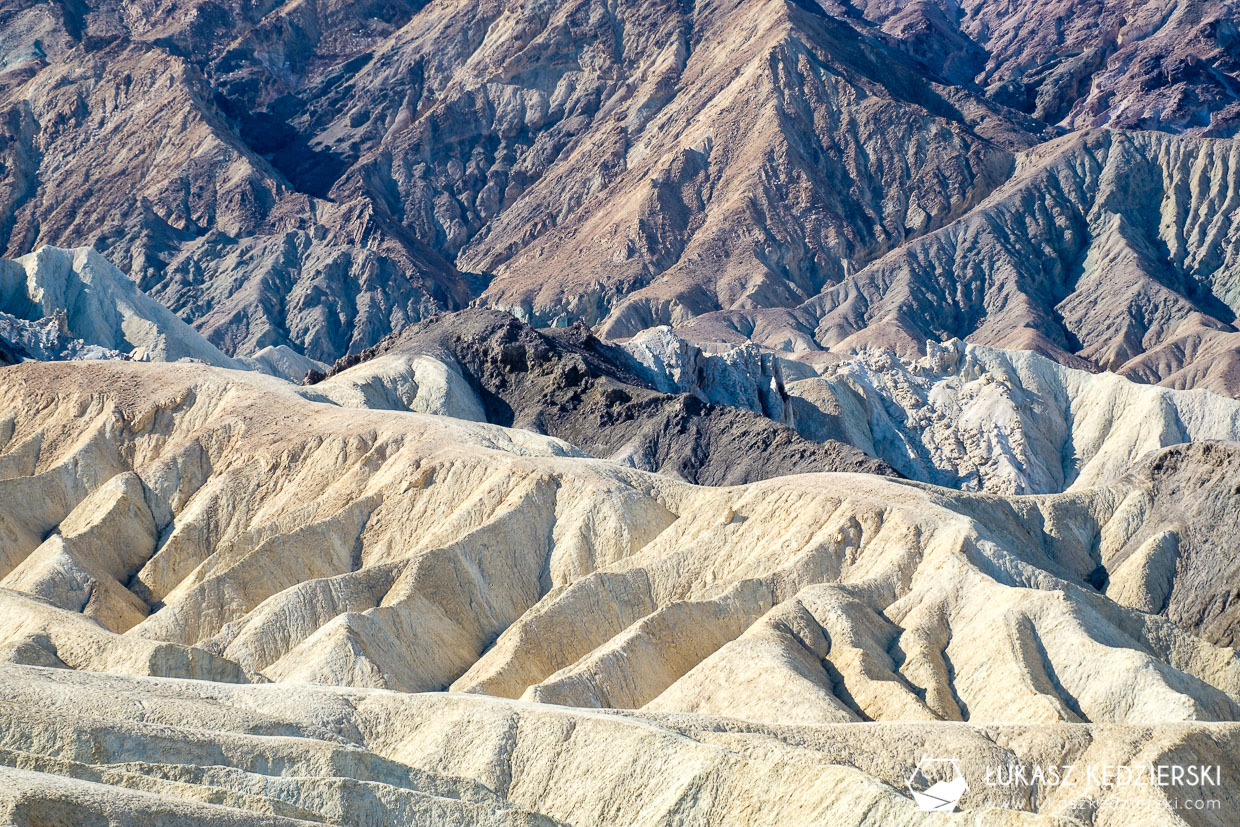 dolina śmierci death valley Zabriskie Point