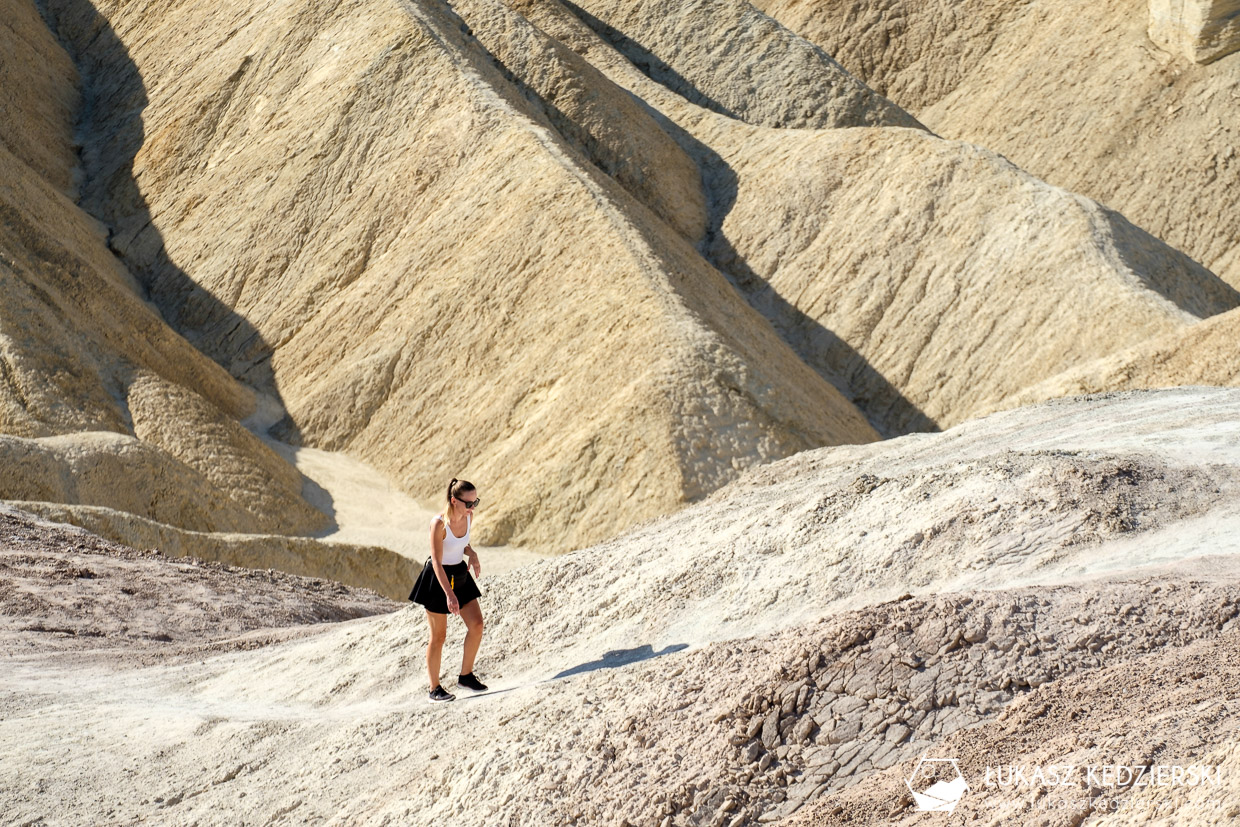 dolina śmierci death valley Zabriskie Point