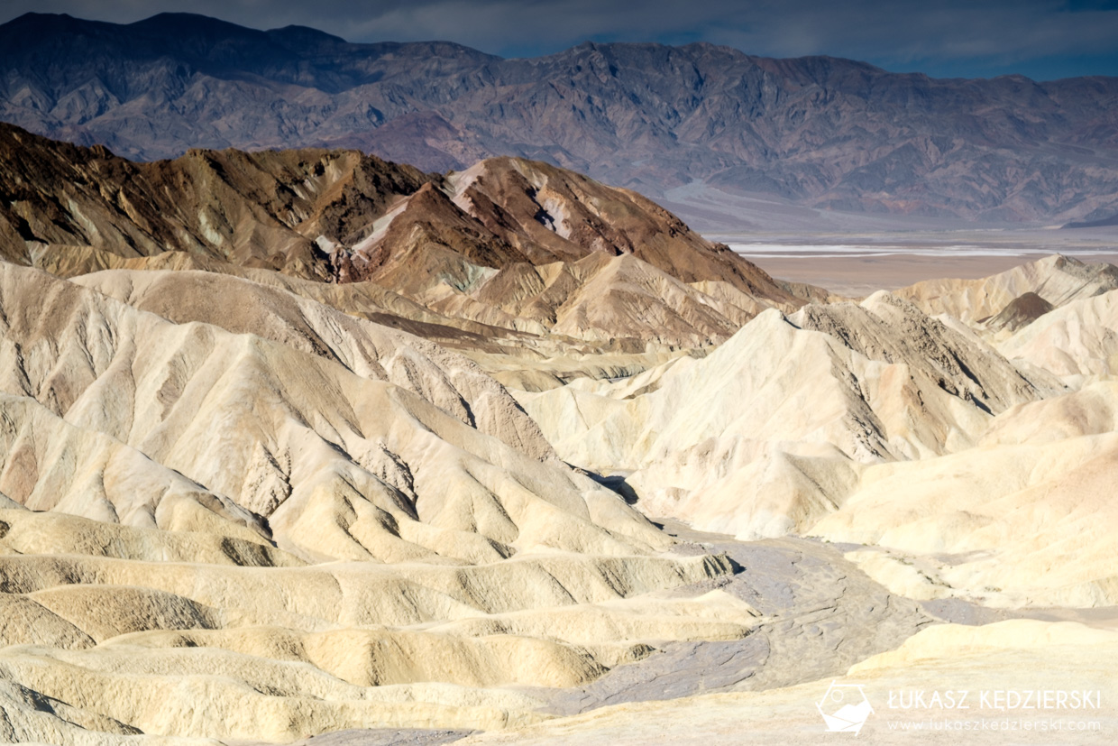 dolina śmierci death valley Zabriskie Point