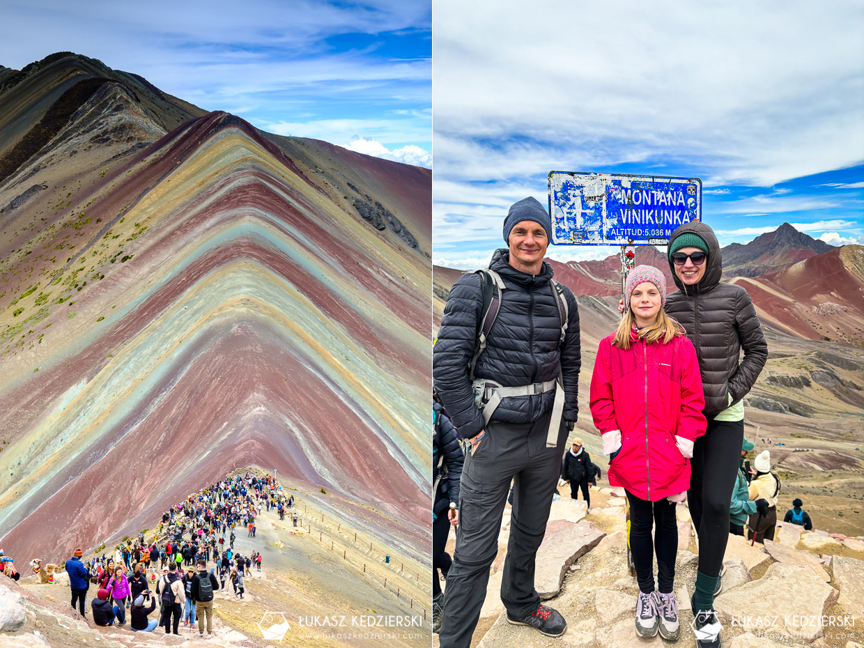 peru rainbow mountains vinicunca tęczowe góry