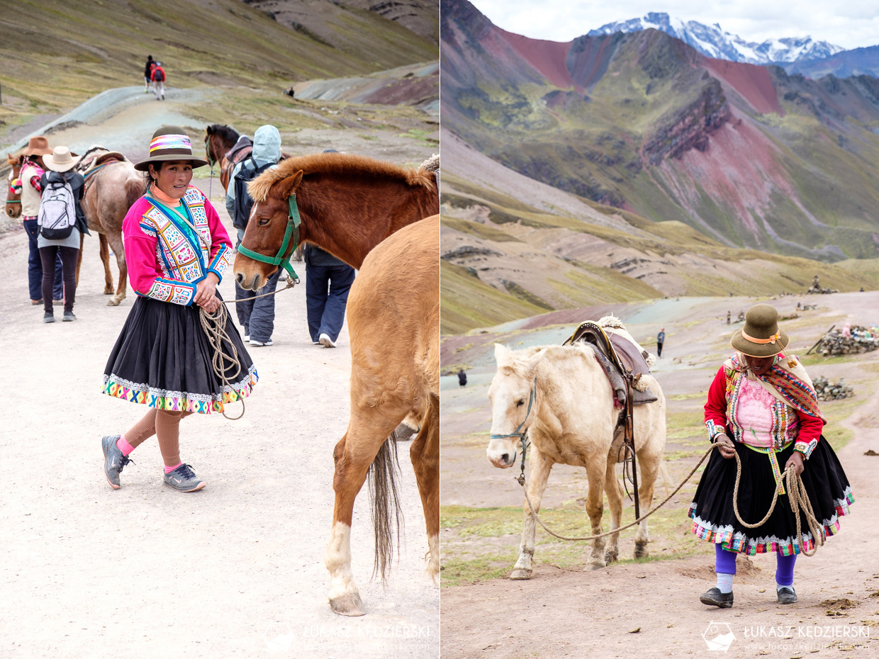 peru rainbow mountains vinicunca tęczowe góry